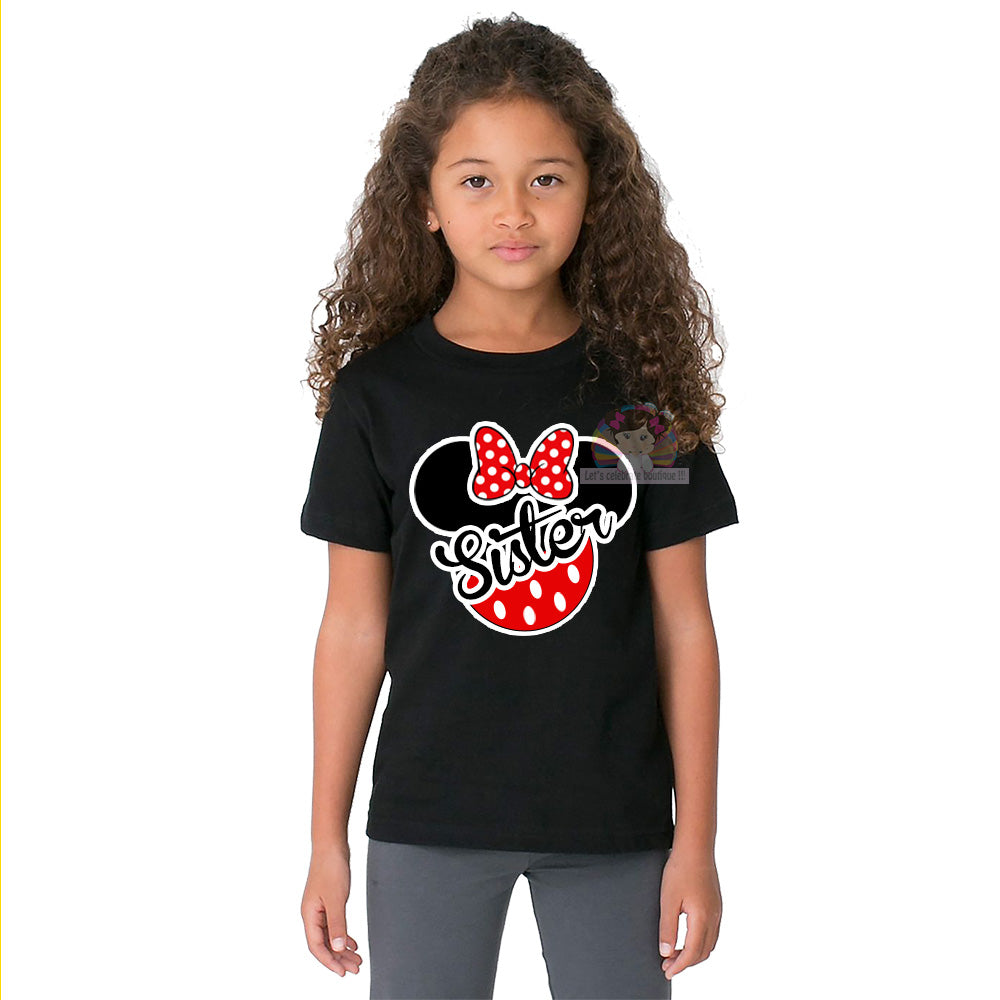 Mrs. Mouse family Shirts, Matching Family Shirts, Minnie Mouse Birthday  Shirts