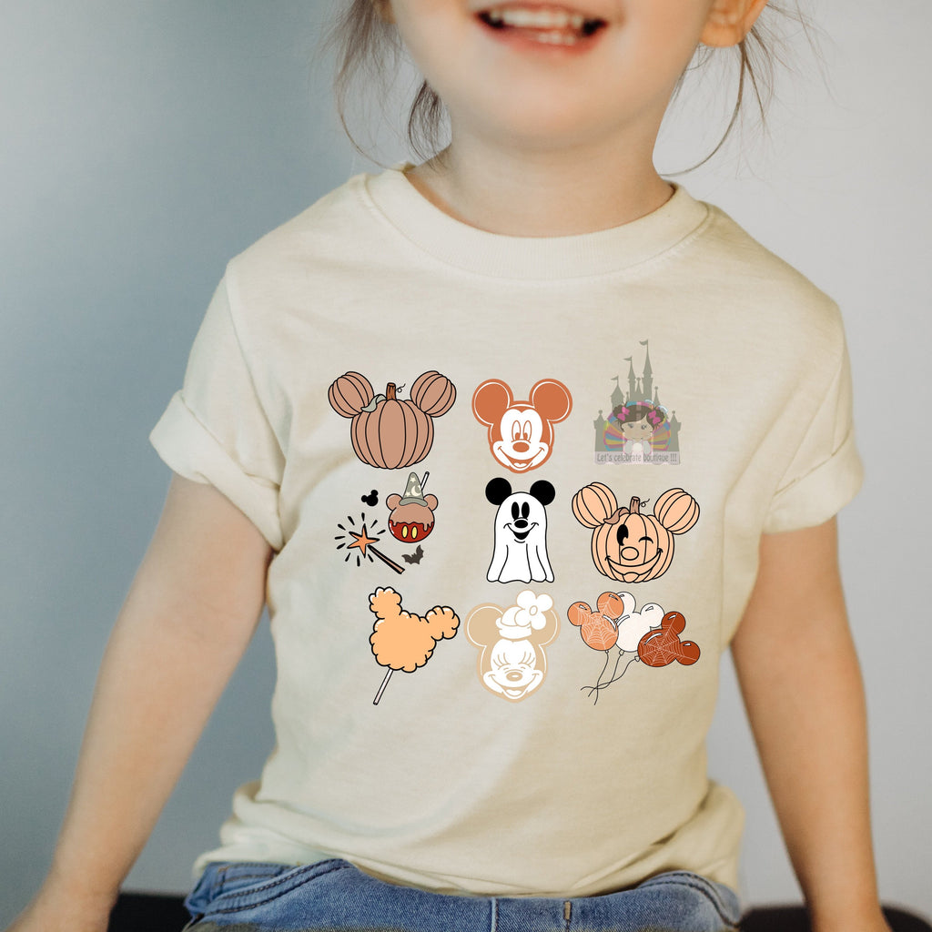 fall disney kids shirt 