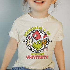 Grinchmas and Co. Shirt, Holidays Kids Shirts, Grinch whoville Shirt