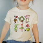 Christmas Shirts, Retro Christmas Shirt, Grinch Kids Shirts