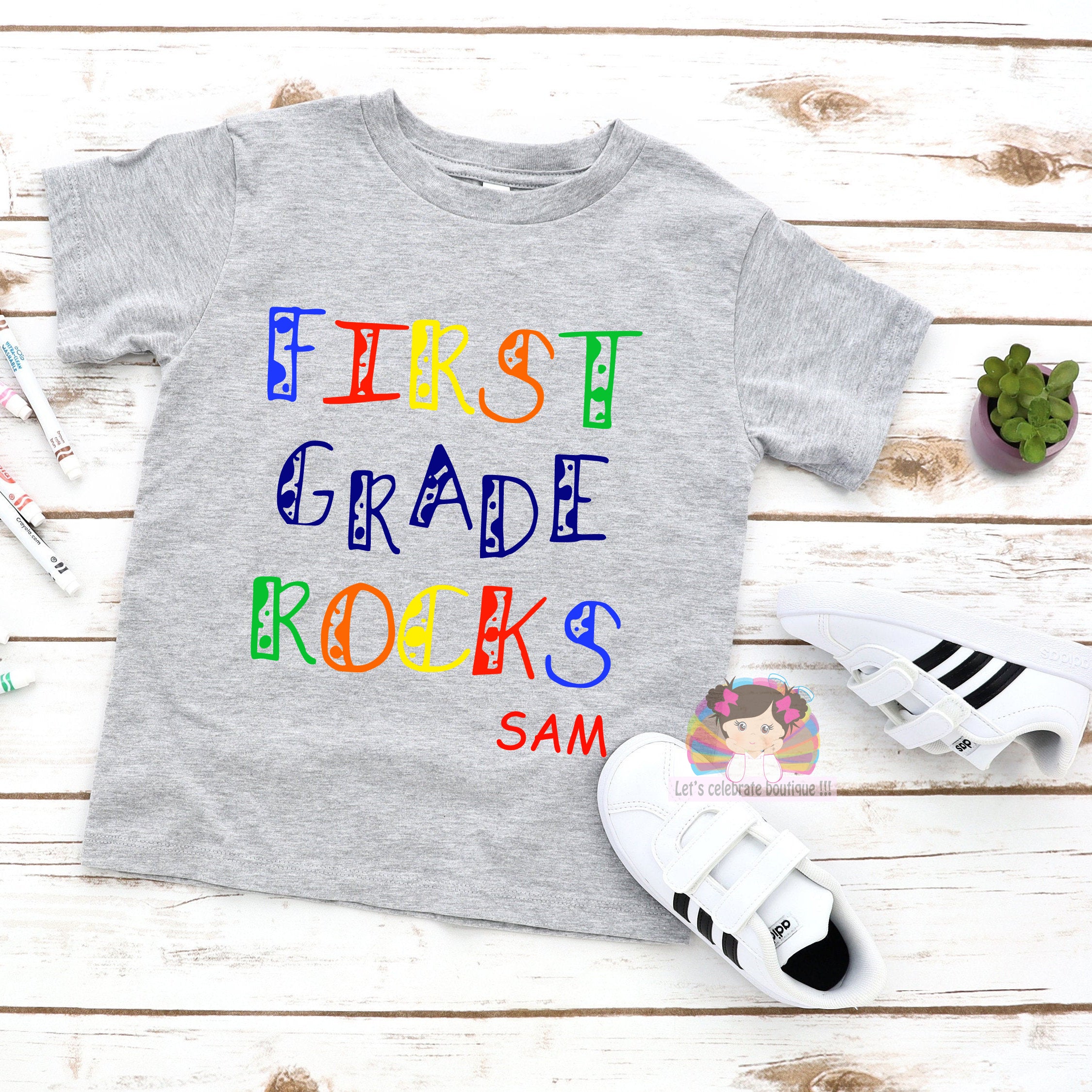 First Grade Boy Shirt