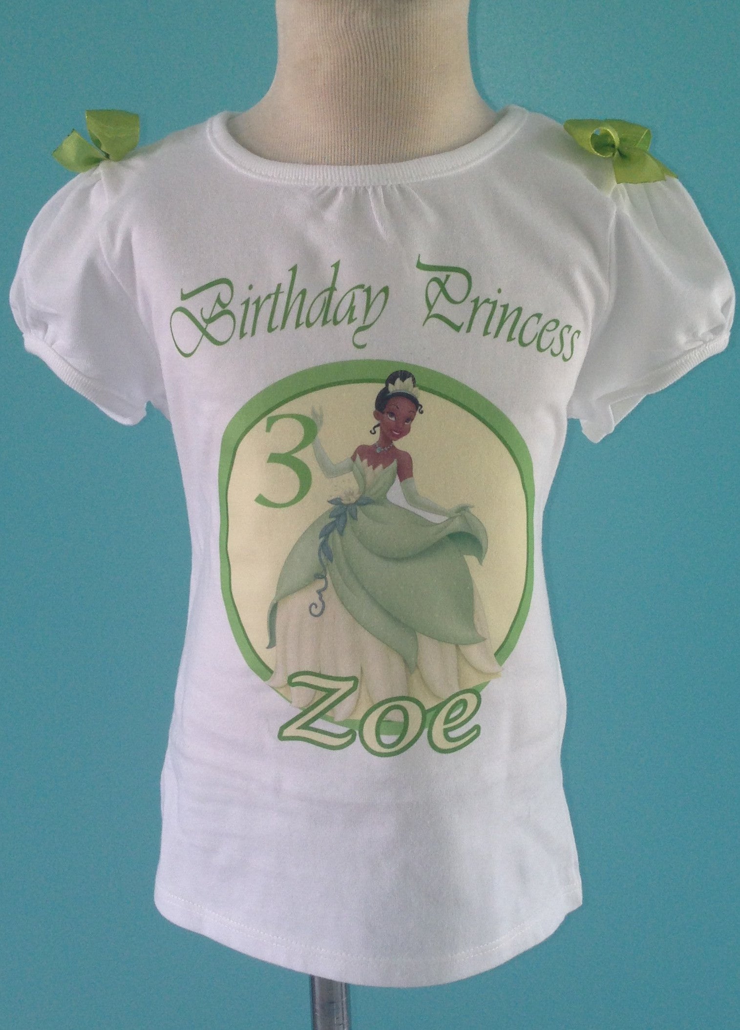Princess Tiana Shirt, The princes and the frog, Birthday Girl Shirt