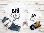 Sibling Shirts Set-Big brother Shirt-Lil Sister Shirt