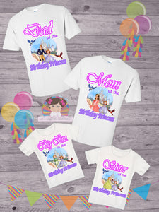Sofia the First Matching shirts - Family Birthday Shirt Bundles