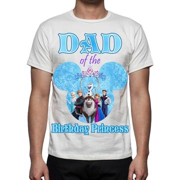 Daddy Birthday Shirt, Matching birthday shirt, Custom shirt, Frozen shirt, Winter Party shirt, Daddy shirt