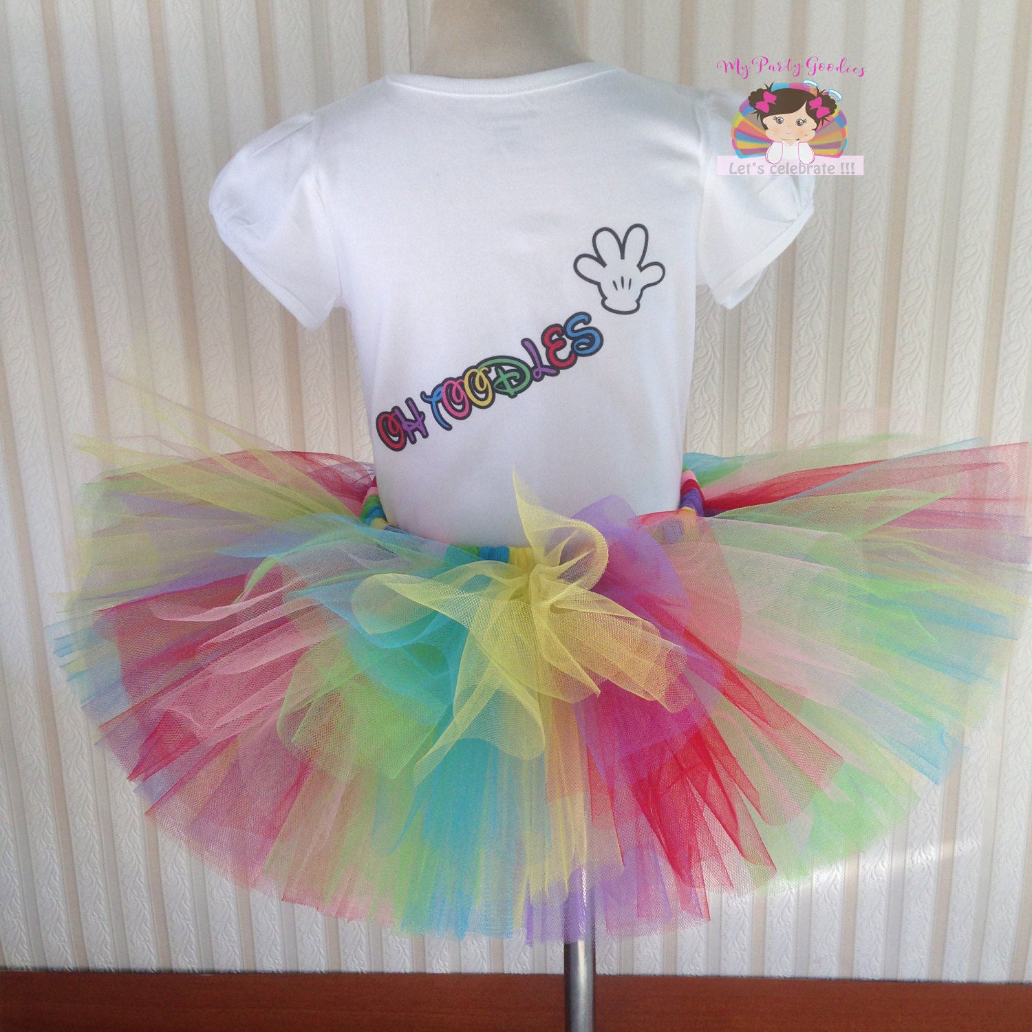 Birthday Girl Tutu outfit M Mouse Club