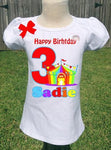 Carnival Birthday Shirt-Personalized shirt-Circus Birthday Party
