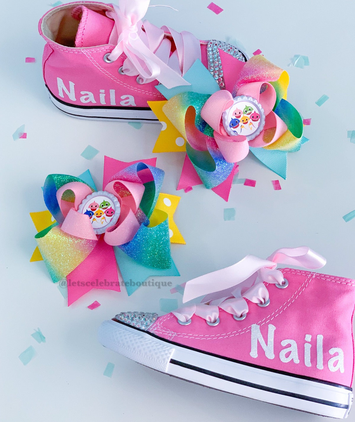 Girl Baby Shark  Shoes, Birthday Baby Shark shoes