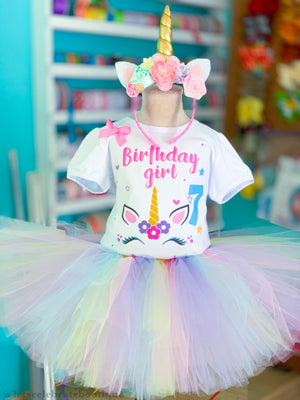 Pink unicorn tutu let’s Celebrate Boutique