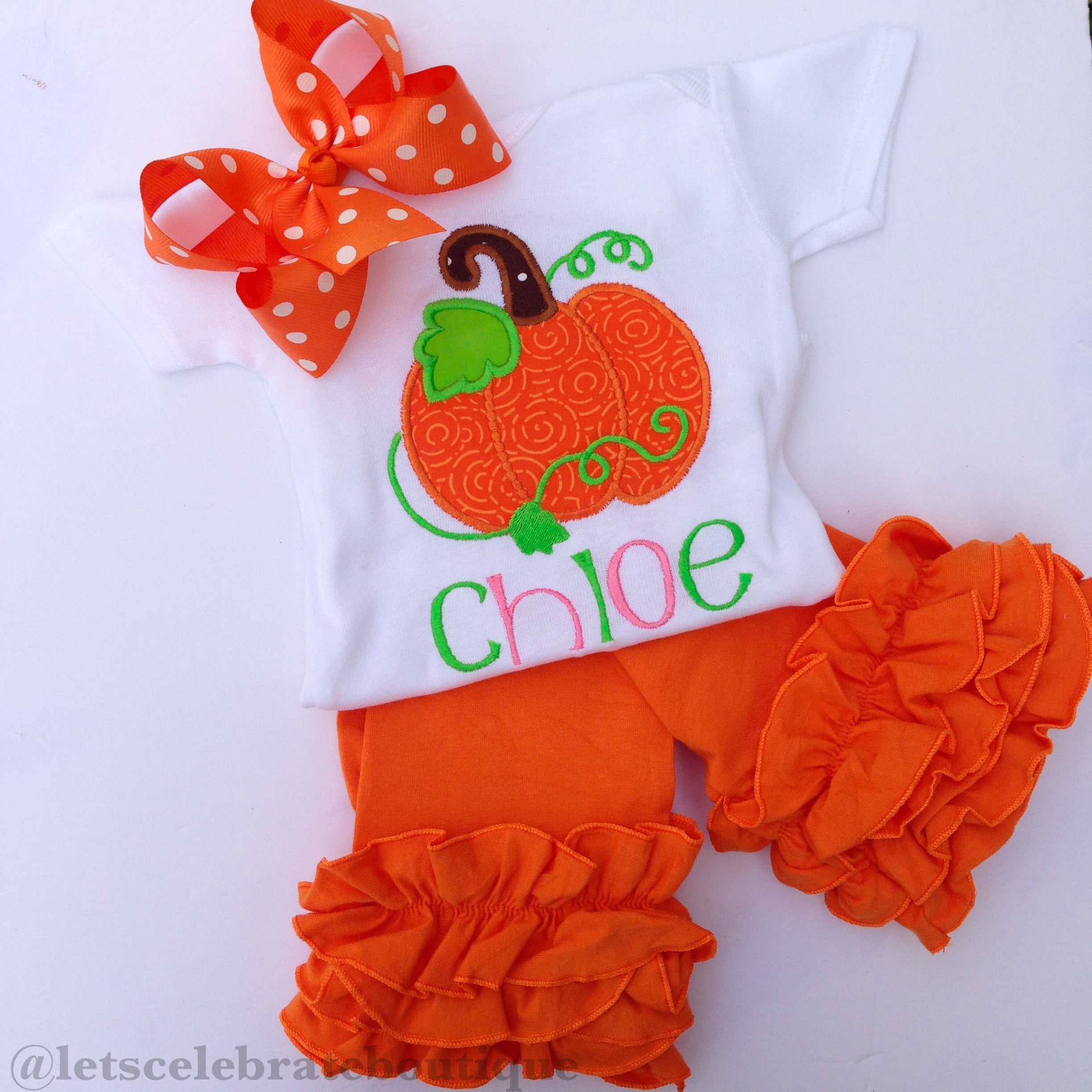 Pumpkin Patch Shirt, Pumpkin Embroidery Girl Shirt, Thanksgiving Pumpkin Shirt