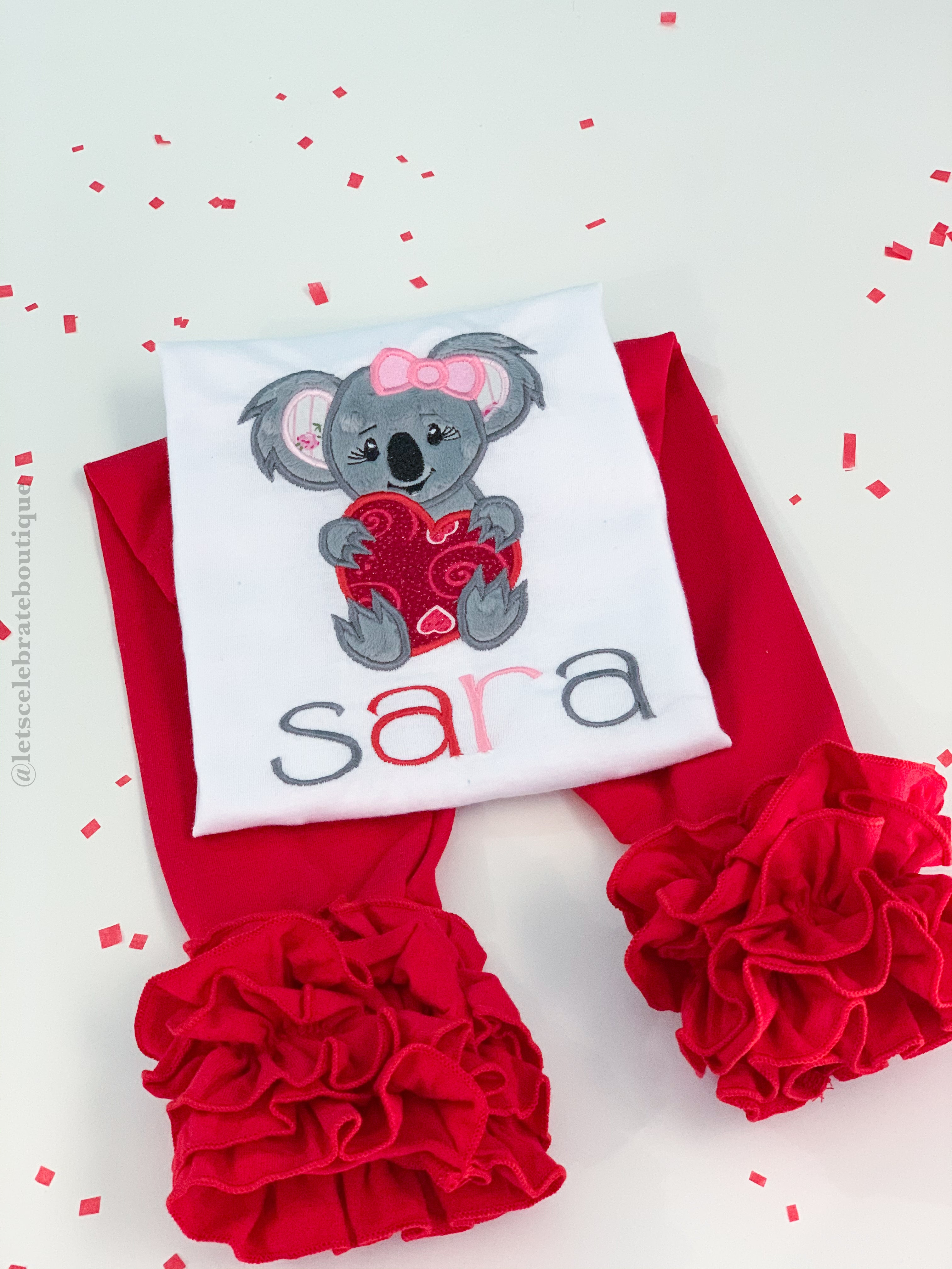 baby outfit valentine 